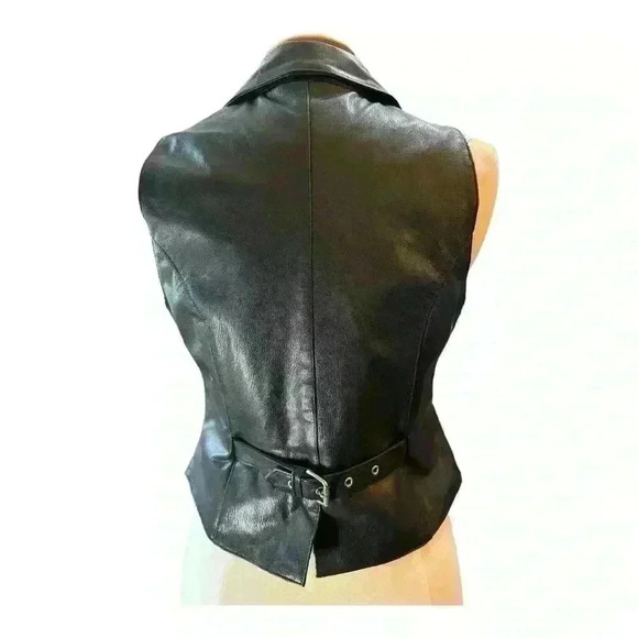 Easy rider leather vest - Picture 6 of 8